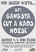 1995.01.01 No sleep (A)
DJ's Gangsta, Cut A Kaos, Noise - 1995 Flyers