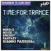 2007.06.15 - Time for trance - Gianni Parrini - MAD - Lausanne VD (Back) - 2007 Flyers