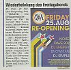 2006.08.25 - Friday OXA Re-Opening - 20Min Zürich - Stories